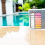 mineral rich pool water