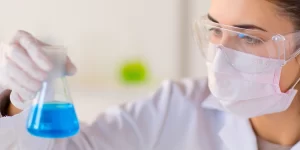 water sample with pfas