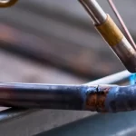 working at copper pipe