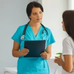 beautiful female doctor