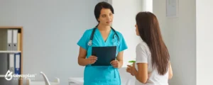 beautiful female doctor