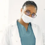 black woman with stethoscope