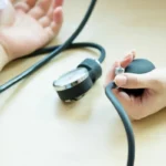 doctor checking patient in cabinet