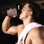 man drinking water 10