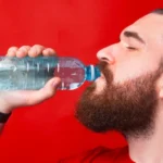 man drinking water 2