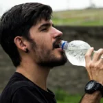 man drinking water 3