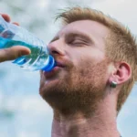 man drinking water 4