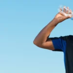 man drinking water 9