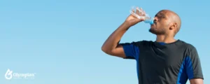 man drinking water 9