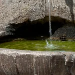 old public water fountain