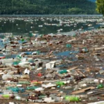 plastic pollution on river 4