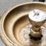 public fountain for drinking water
