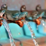 public water dragon shape