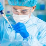 scientist in laboratory testing water 3