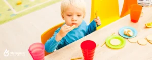 small child at launch