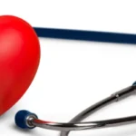 stethoscope and red hearth