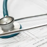 stethoscope with paper