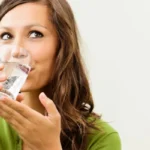 woman drinking water 13