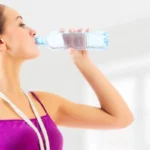 woman drinking water 17