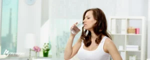 woman drinking water 21