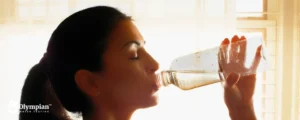 woman drinking water 34