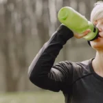 woman drinking water 8