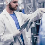 checking water quality in industrial sector