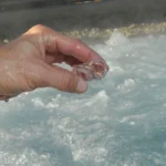 checking water quality with a glass 4