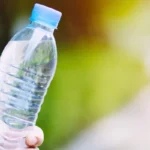 plastic bottle of water