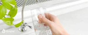 taking tap water 6