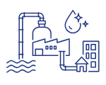 wastewater treatment icon