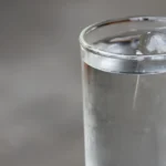 glass of tap water