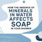 How the absence of minerals in water affects soap in your shower