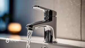 Tap water flowing from a faucet. Is Alabama tap water safe to drink? Water quality testing.