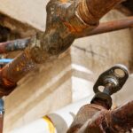 Aging, corroded pipes. Potential lead exposure from old plumbing. Water testing recommended.