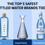 Top 5 safest bottled water brands: Mountain Valley, Voss, Acqua Panna, Gerolsteiner, Perrier.
