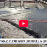 Water flowing as repair work continues in Edison, NJ | NBC New York