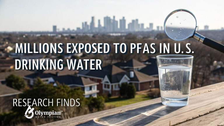 Research finds Millions Exposed to PFAS in U.S. Drinking Water