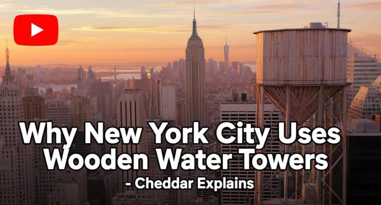 Why New York City Still Uses Wooden Water Towers - Cheddar Explains