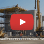 New water treatment plant under construction in Ridgewood, N.J.