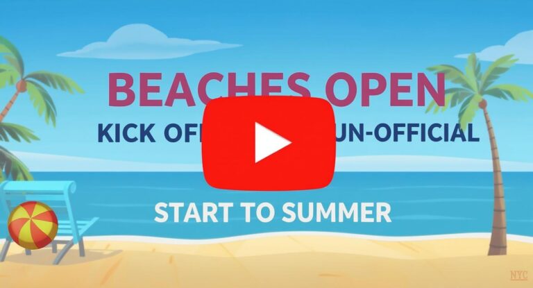NYC beaches open, kick off unofficial start to summer