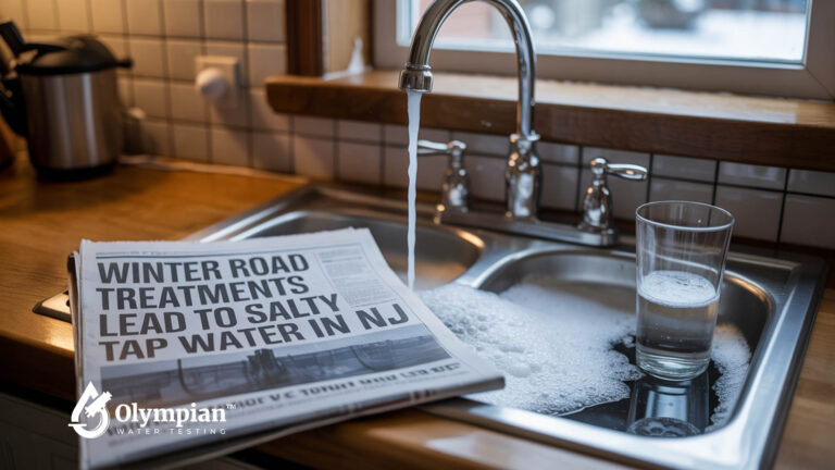 Winter Road Treatments Lead to Salty Tap Water in NJ