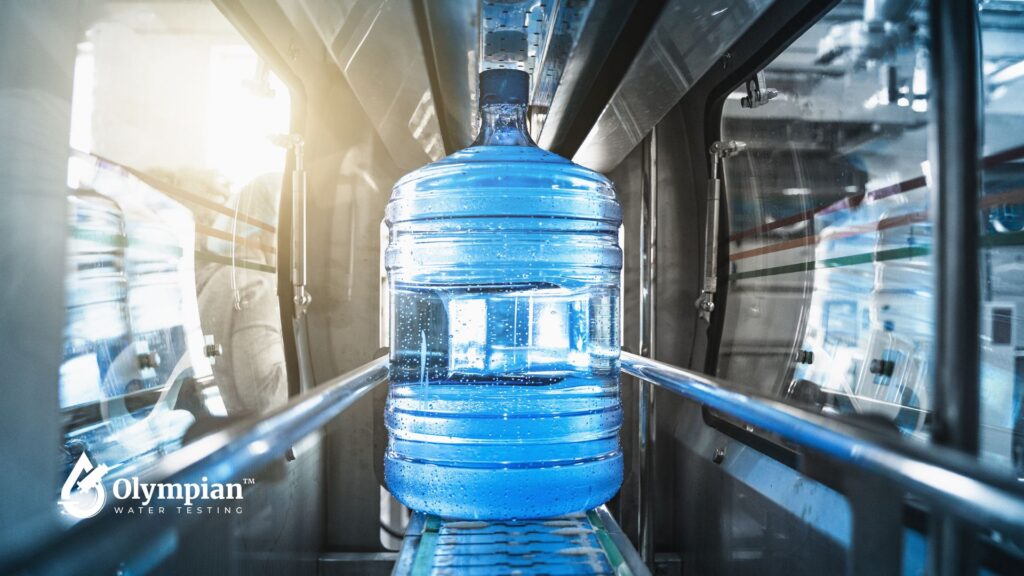 How many water bottles equal to a gallon in standard sizes.