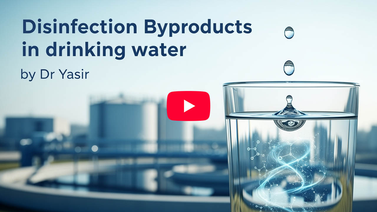 Disinfection Byproducts in drinking water by Dr Yasir