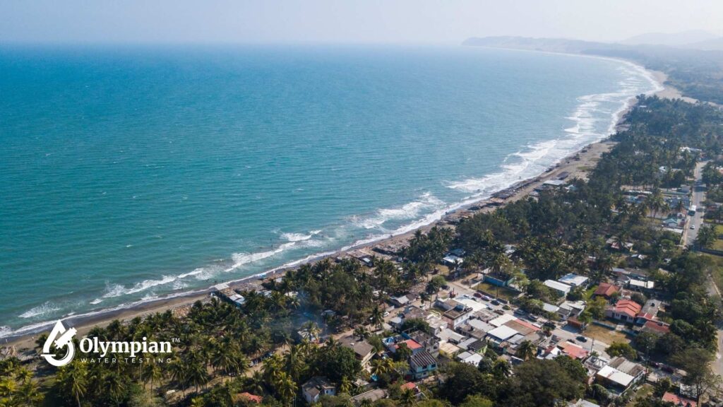 Gulf Coast aerial view. Seasonal <a href=