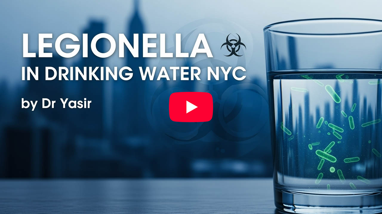 Legionella in Drinking Water NYC by Dr Yasir