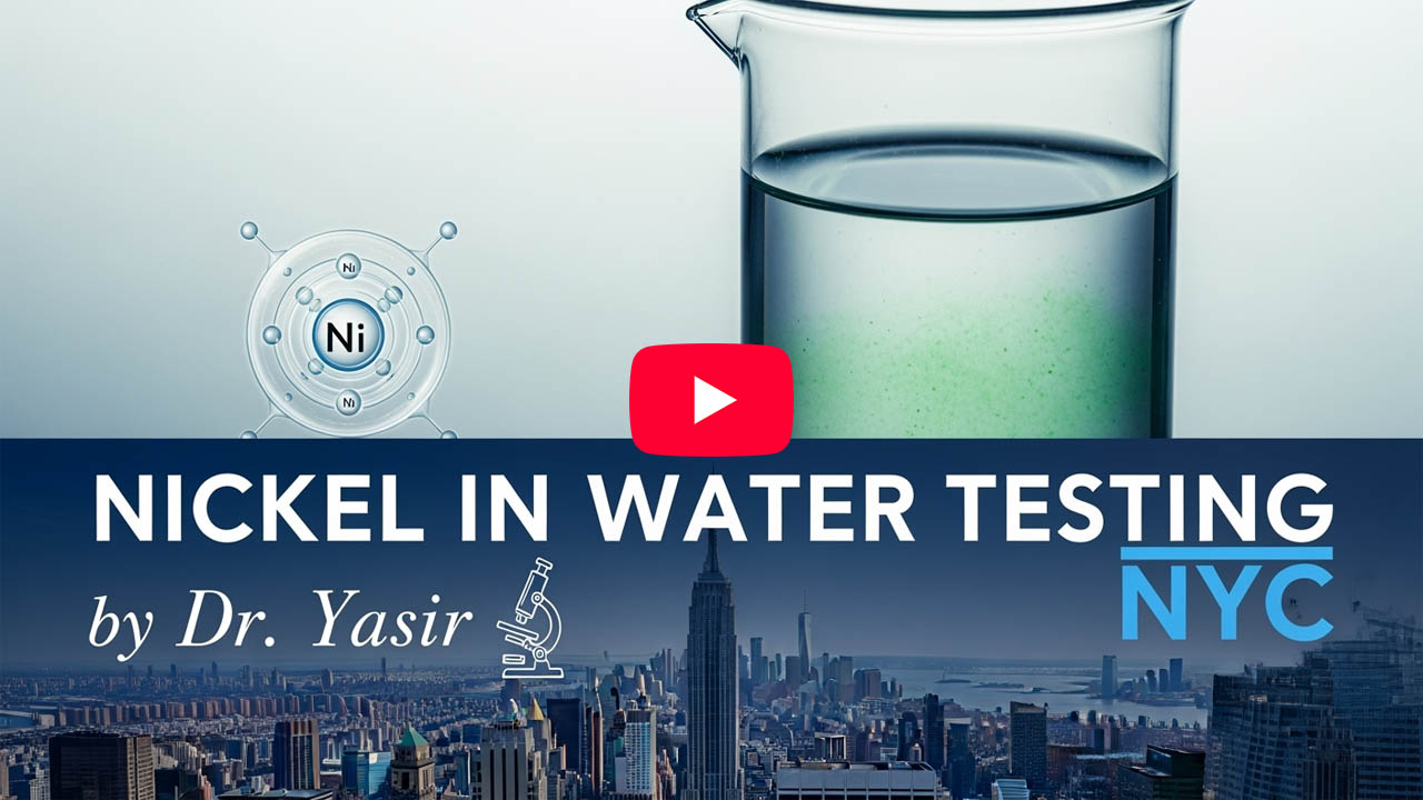 Nickel in Water Testing NYC by Dr Yasir