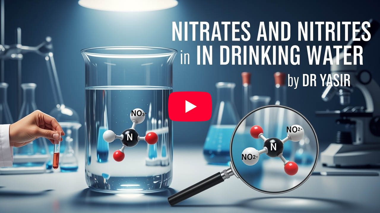 Nitrates and Nitrites in Drinking Water by Dr Yasir