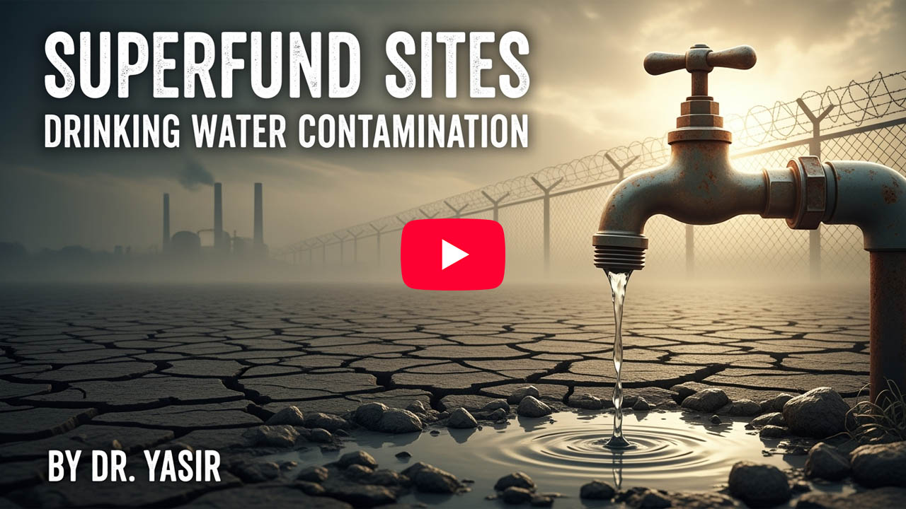 Superfund Sites Drinking Water Contamination by Dr Yasir