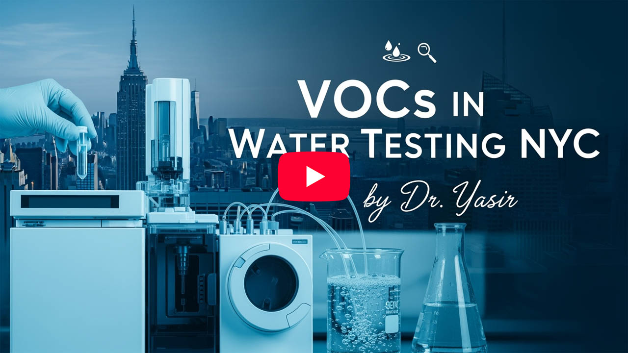 VOCs in Water Testing NYC by Dr Yasir